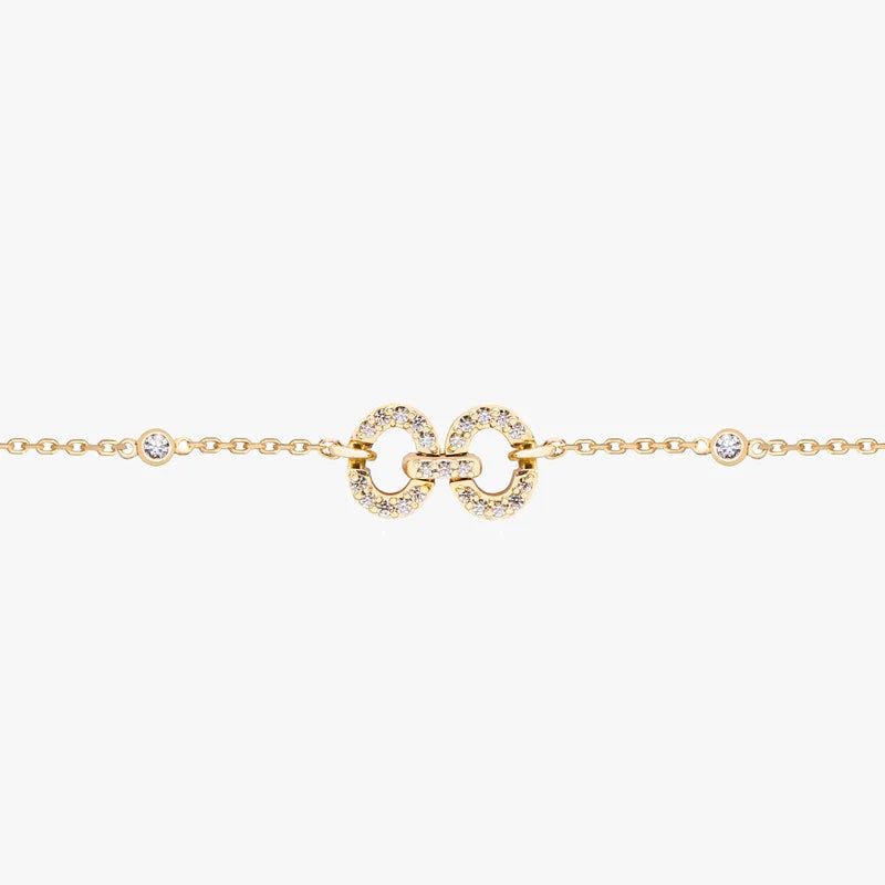 Links HC Bracelet with Diamonds Chain Bracelet KIMITAKE