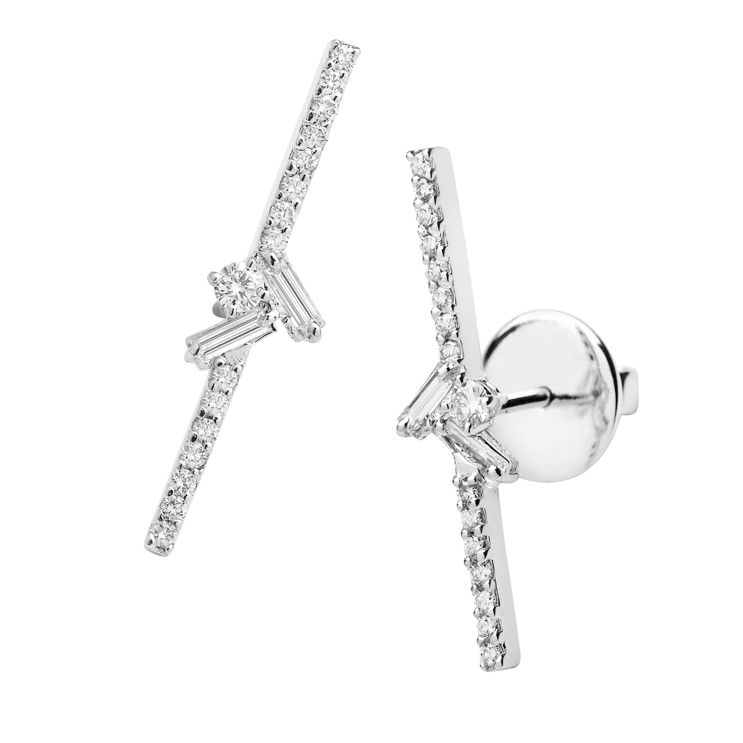 MéLange Diamond Flash Earring Earrings Ritique