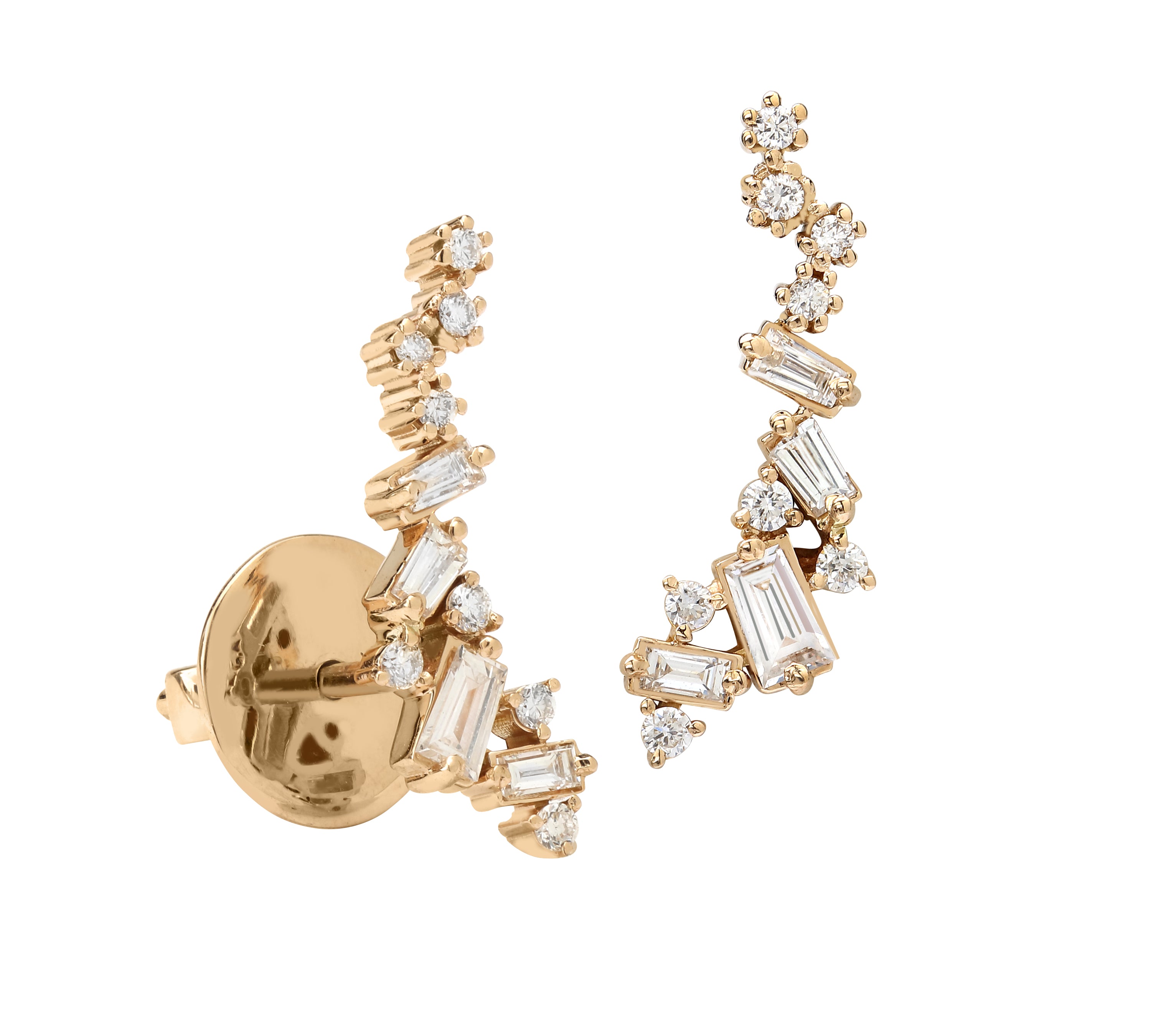 Mini MéLange Ear Climbers Earrings Ritique