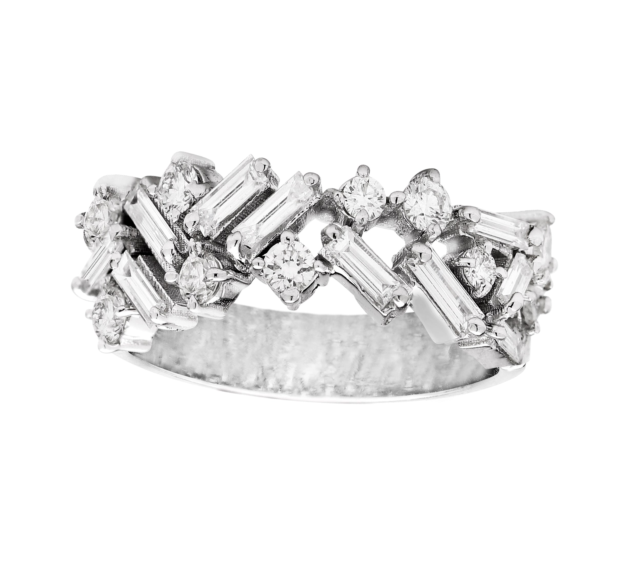 MéLange Diamond Band Ring Band Ring Ritique 6