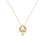 Anka Ascending Pendant Pendant Necklace Selin Kent Yellow Gold