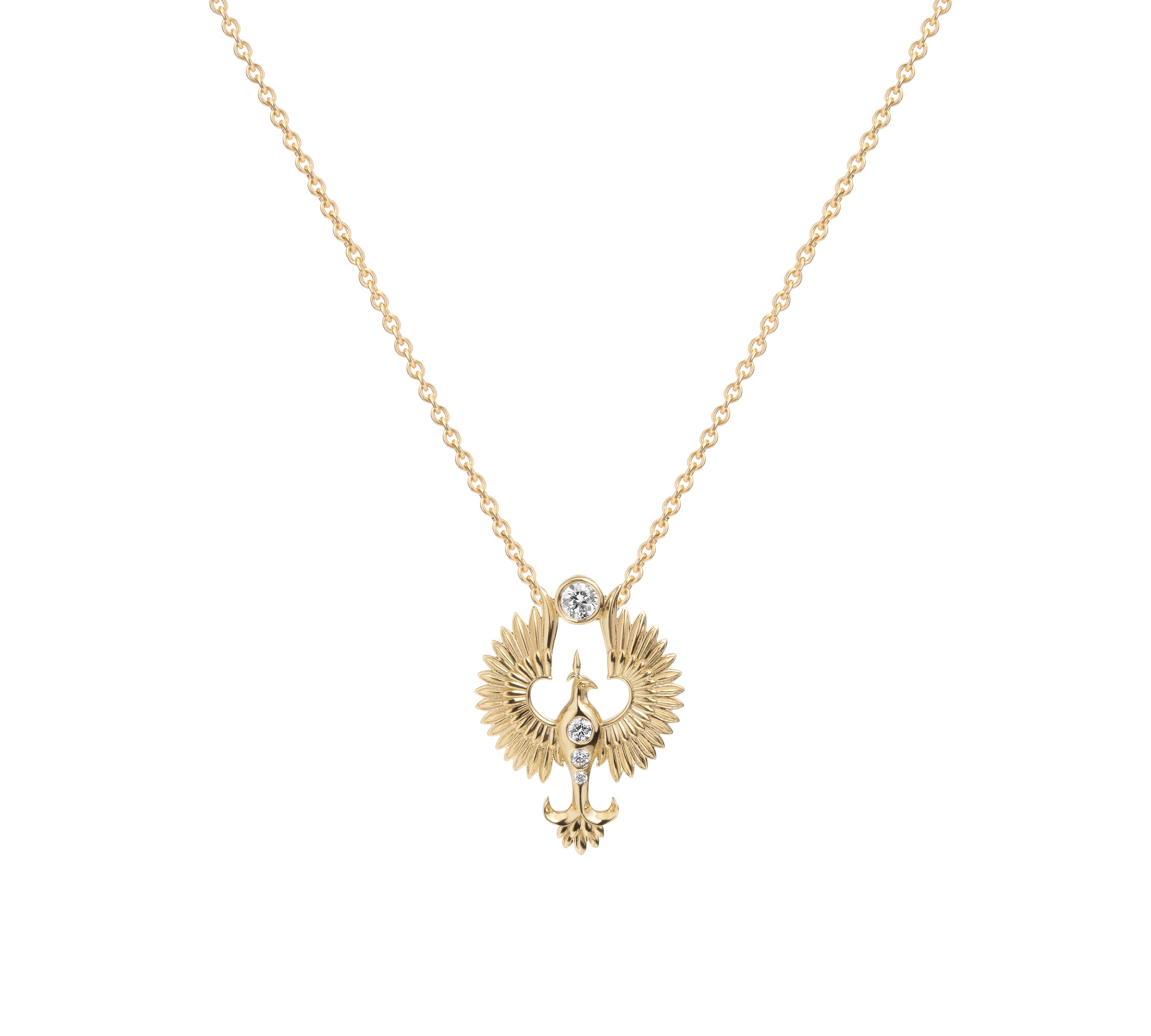 Anka Ascending Pendant Pendant Necklace Selin Kent Yellow Gold