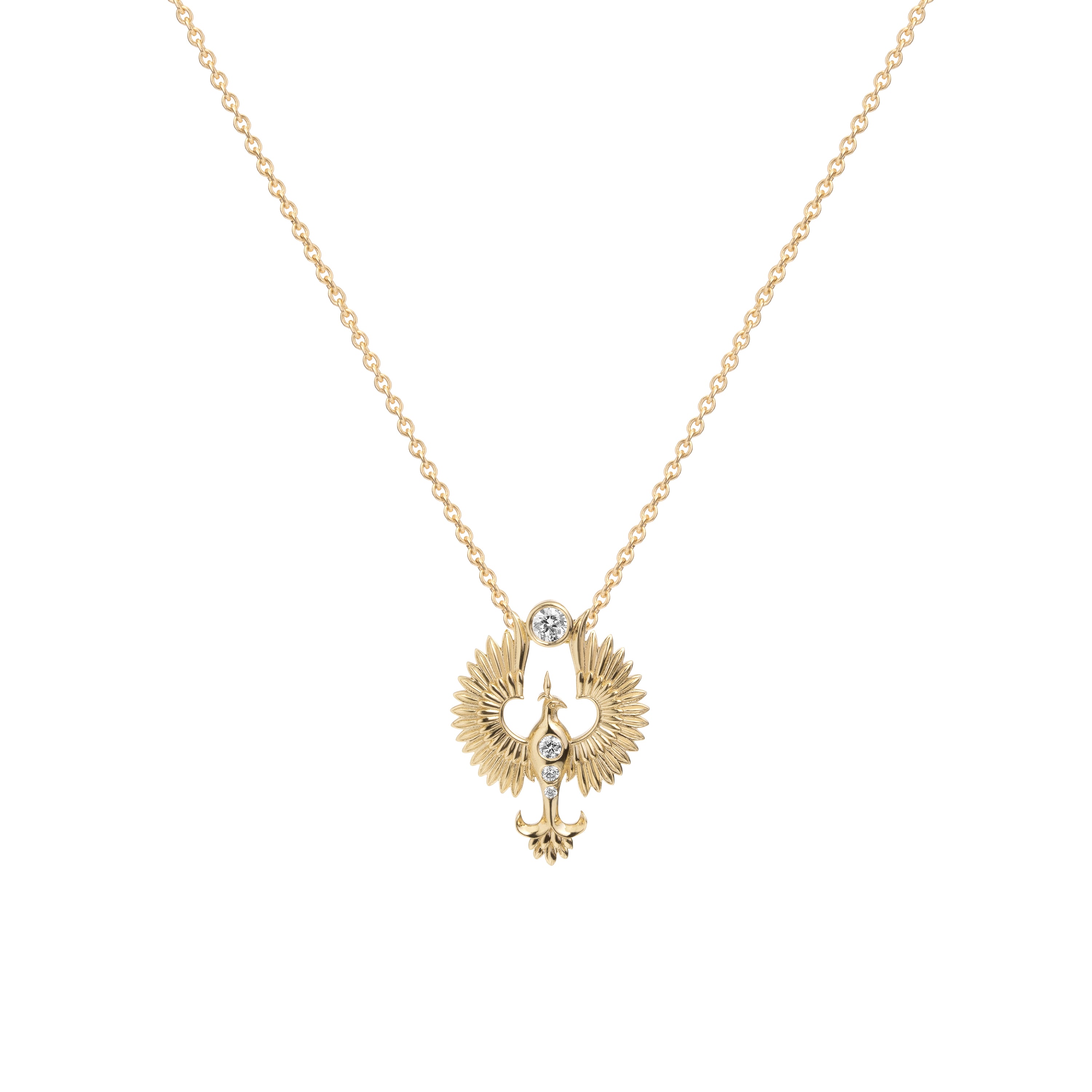 Anka Ascending Pendant Pendant Necklace Selin Kent Yellow Gold