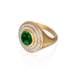 Mimette Double Diamond Ring Ring Latelier Nawbar