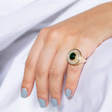 Mimette Double Diamond Ring Ring Latelier Nawbar