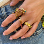 Rainbow Snake Ring Ring Perez Bitan