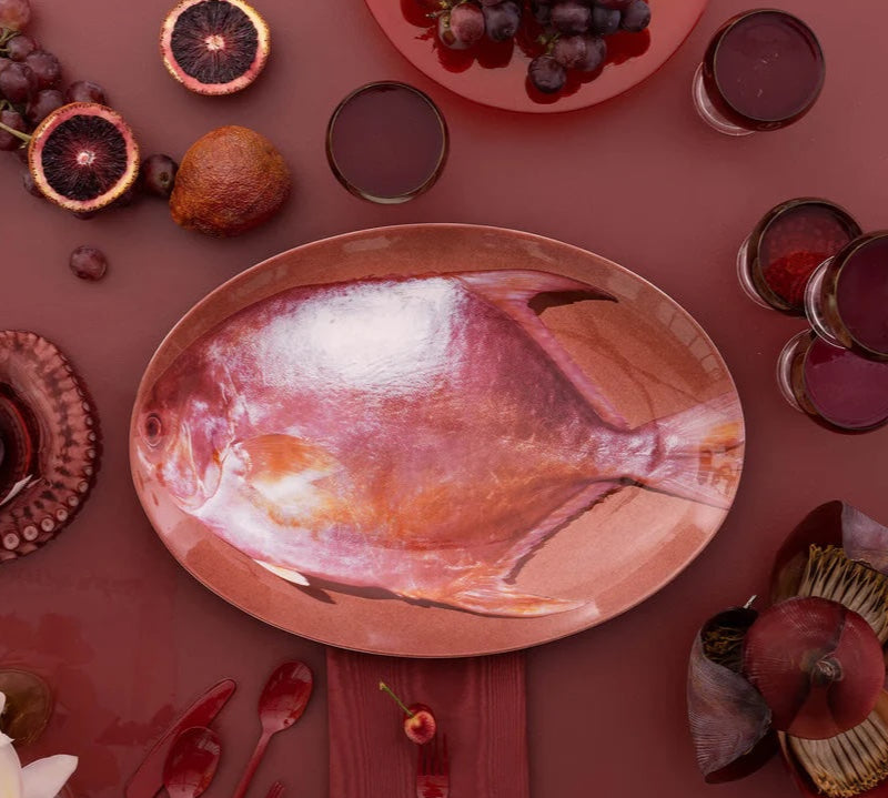 La Fish en Rose Platter Platter Shayna Fontana