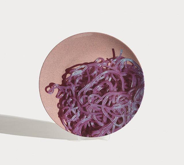 Pasta La Vista Dinner Plate Platter Shayna Fontana