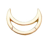 Crescent Moon Charm Holder Charm Maura Green