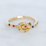 Pretzel Ring Hundreds and Thousands Ring Sarah Gardner Fine Jewelry