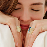 London Blue Gemstone Heirloom Ring Ring RITA Fine Jewelry