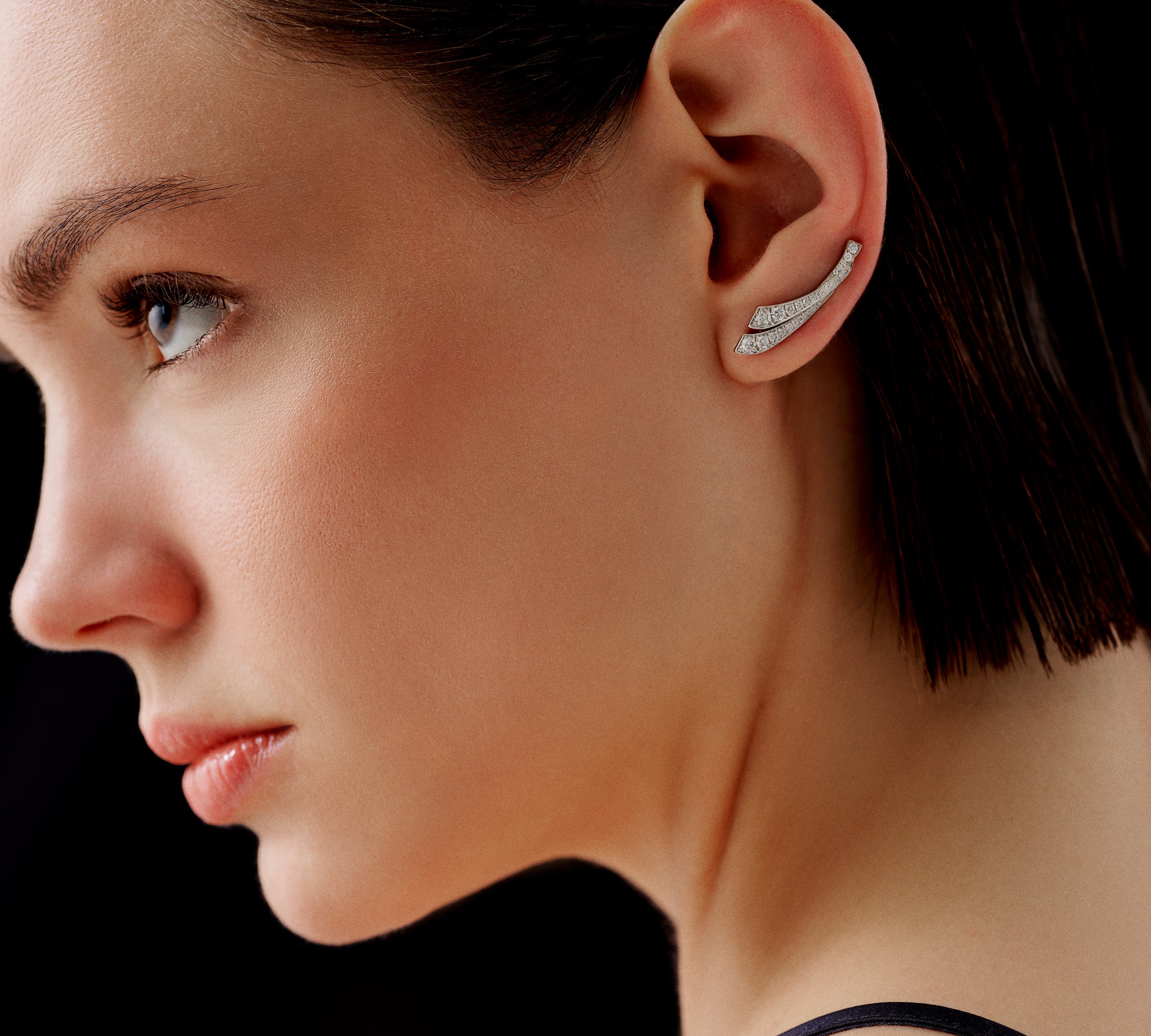 Gleam Ear Climber Ear Crawler Earring RITA Fine Jewelry