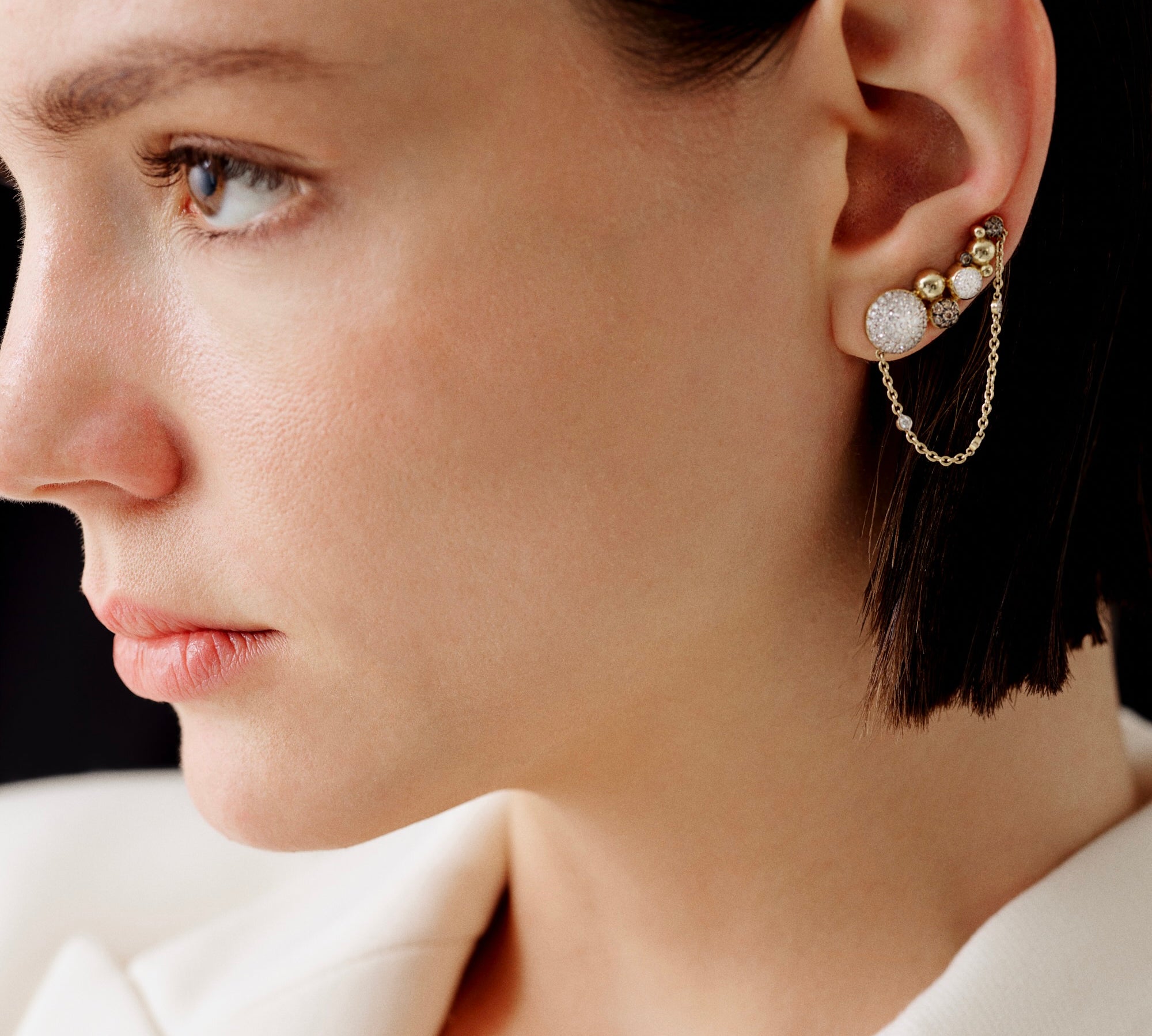 Lumis Ear Climber Ear Crawler Earring RITA Fine Jewelry