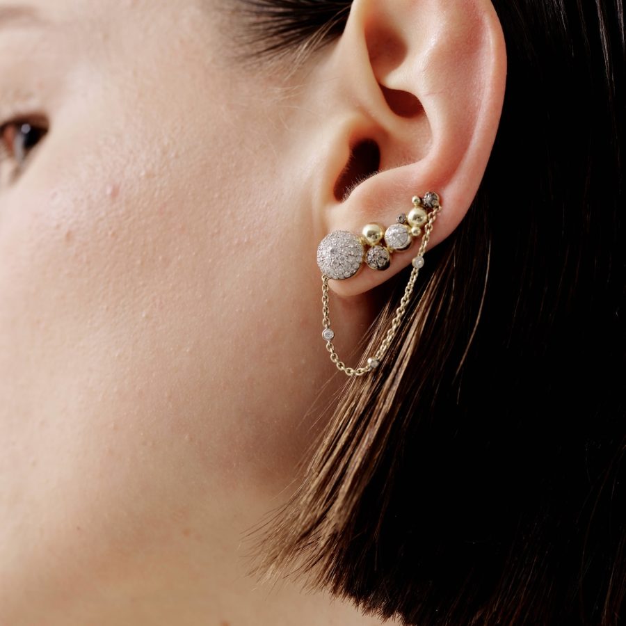 Lumis Ear Climber Ear Crawler Earring RITA Fine Jewelry