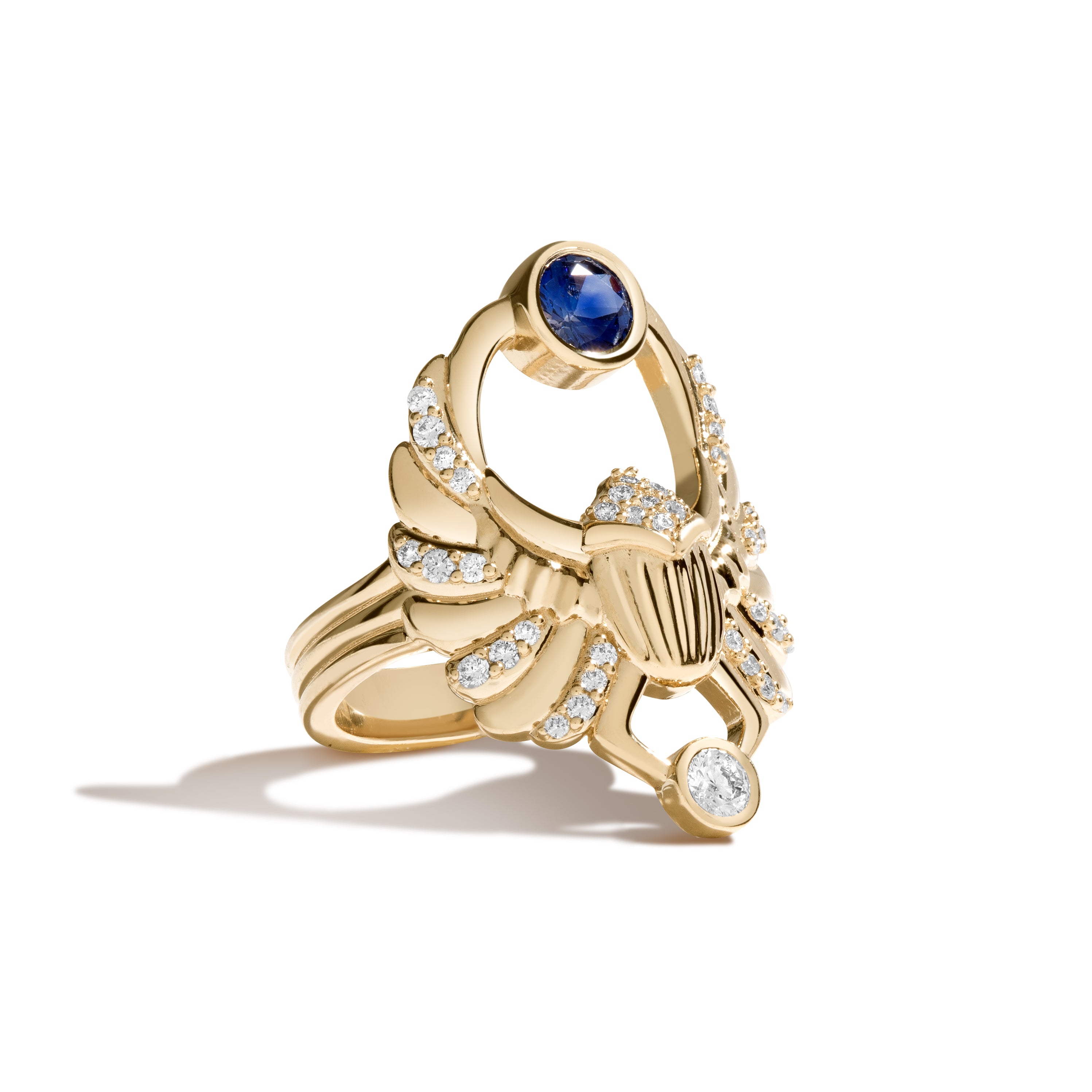 Khepri Scarab Ring Statement Ring Selin Kent