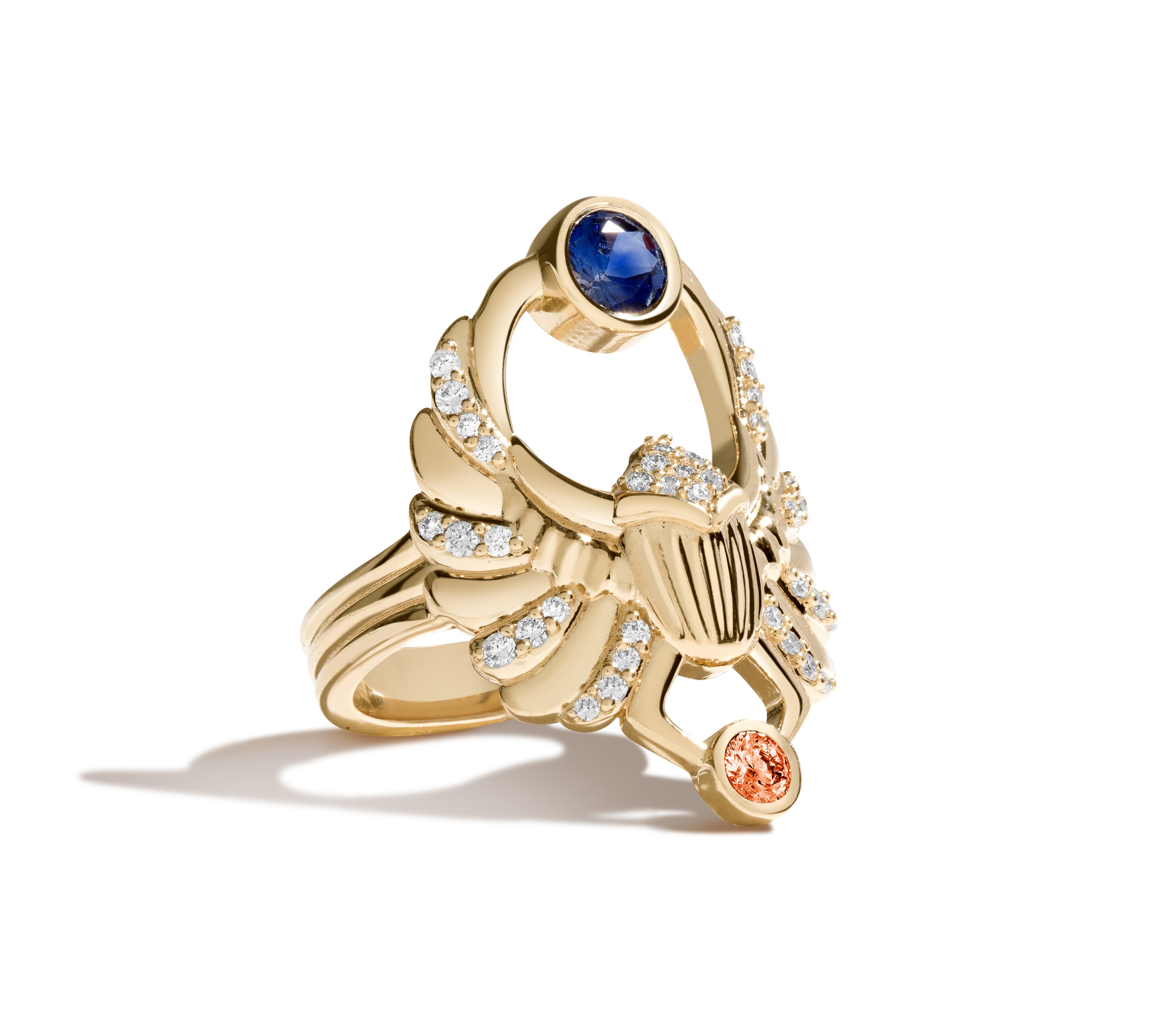 Khepri Scarab Ring Statement Ring Selin Kent