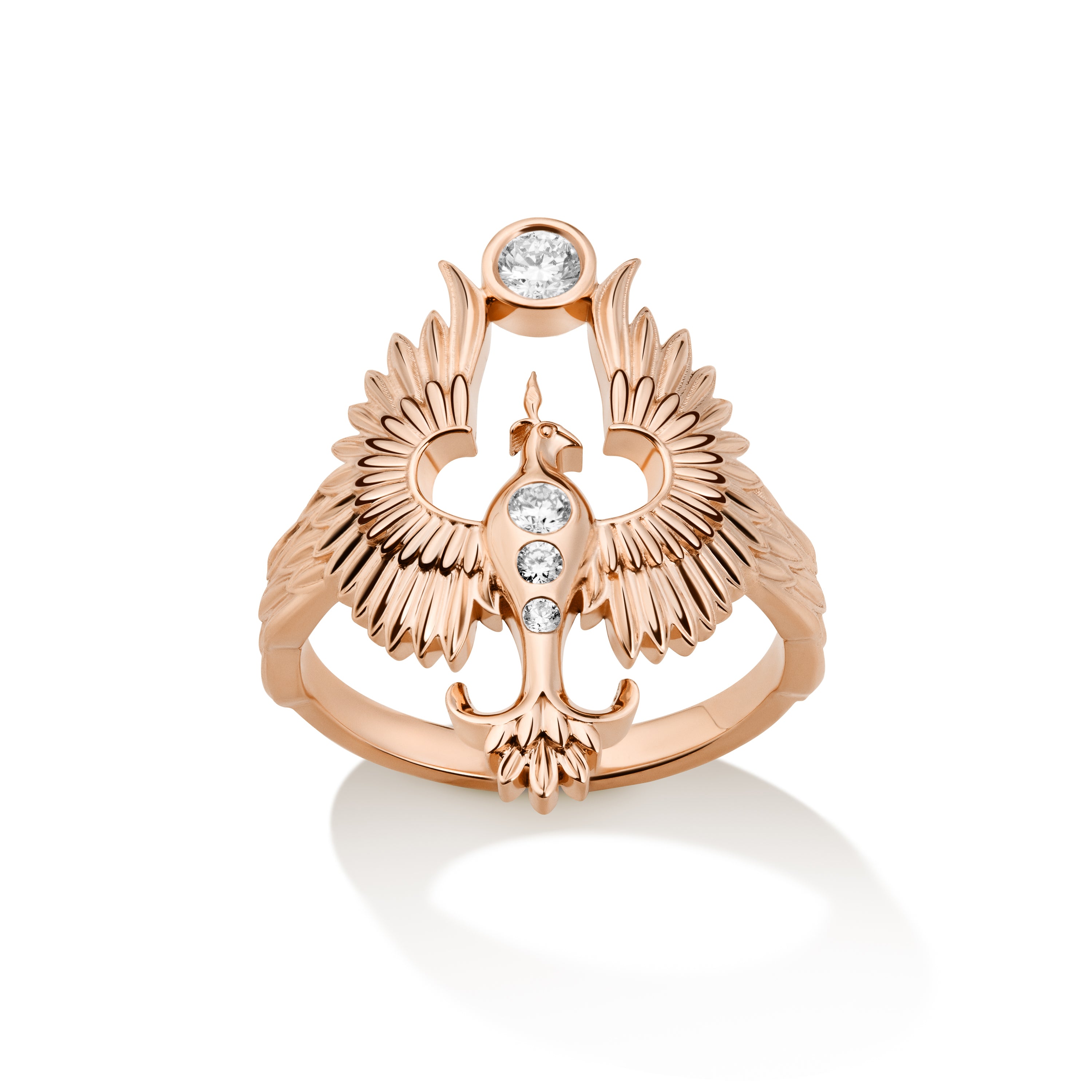Anka Rising Petite Ring Statement Ring Selin Kent Rose gold
