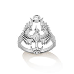 Anka Rising Petite Ring Statement Ring Selin Kent White Gold