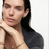 Cubic Diamond Enamel Earring Stud Earrings RITA Fine Jewelry