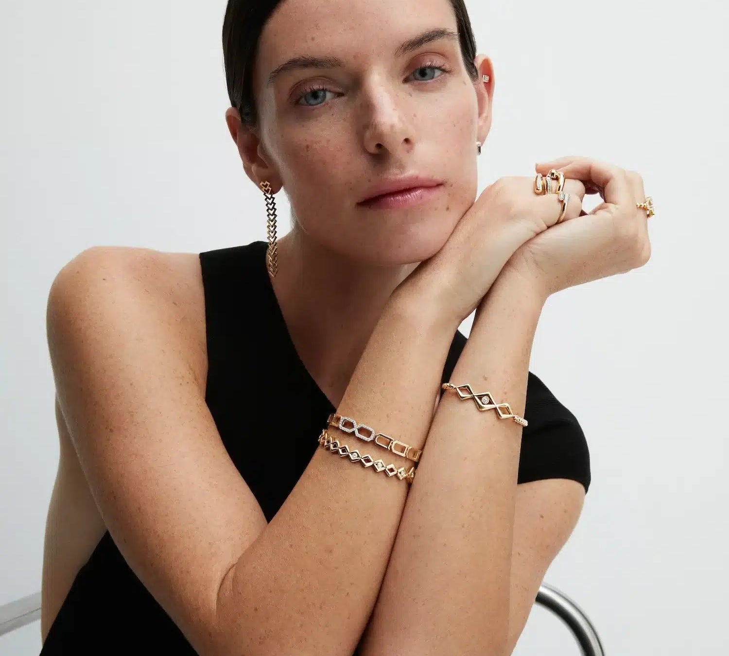 Infinity Diamond Bracelet Statement Bracelet RITA Fine Jewelry