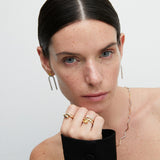 Duo Stoned Twist Ring Ring RITA Fine Jewelry