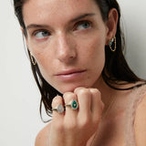 Diamond Drop Pearl Ring Ring RITA Fine Jewelry