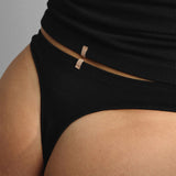 Seamless Modal High-Cut Thong