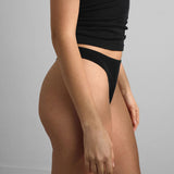 Seamless Modal High-Cut Thong