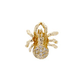 Spider Stud with Diamonds Stud Earrings Roseark Deux