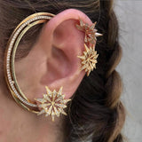 Sunburst Diamond Studs