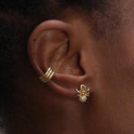 Spider Stud with Diamonds Stud Earrings Roseark Deux