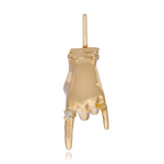 'ROCK ON' Ladyfinger Charm Charm Maura Green   