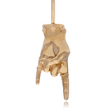 'ROCK ON' Ladyfinger Charm Charm Maura Green   