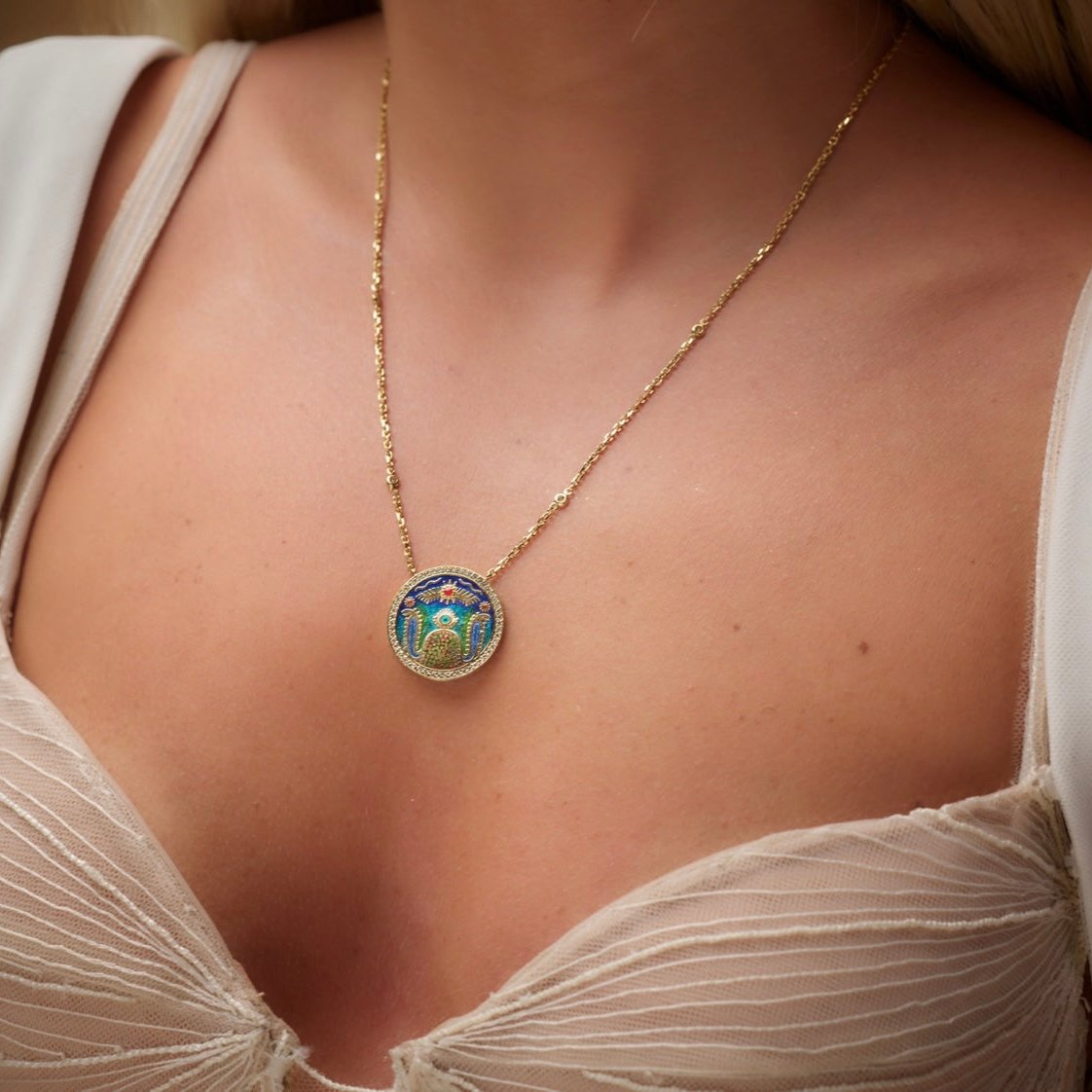 Elissar Necklace Pendant Necklace Lina Joudi