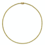 Classic Precious Stone Tennis Necklace Tennis Necklace Roseark Deux Peridot