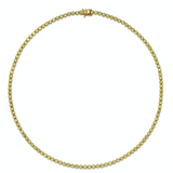 Classic Precious Stone Tennis Necklace Tennis Necklace Roseark Deux Peridot