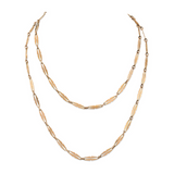 Rose Estate Feather Chain Chain Necklace Roseark Vintage