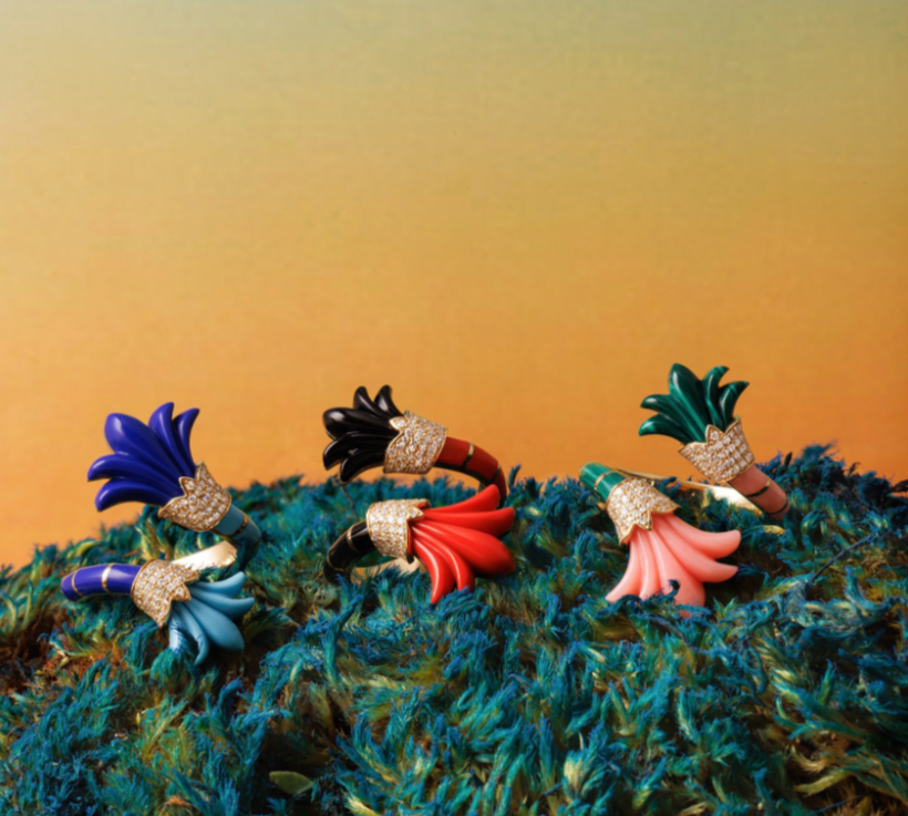 Psychedeliah On A Vine Big Ring Ring Latelier Nawbar