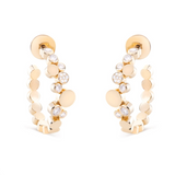 Diamond Bubbles Hoop Earrings Hoop Earrings Falamank Diamond