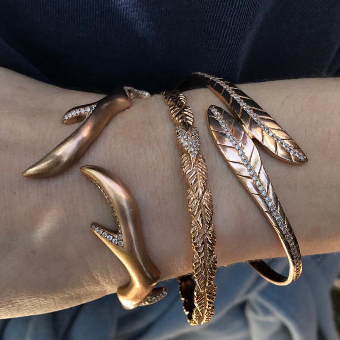 Diamond Wanderlust Cuff Cuff Bracelet Yakira Rona