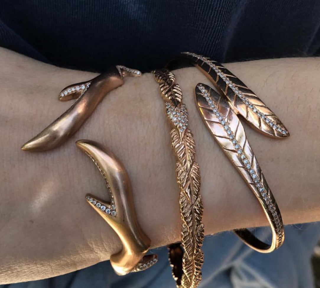 Diamond Wanderlust Cuff Cuff Bracelet Yakira Rona