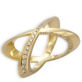 Diamond X Thumb Ring Ring Jagga Jewelry