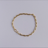 Barleycorn Chain Bracelet with Diamonds Chain Bracelet Mari Beltran