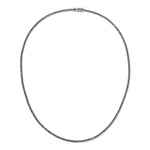 Black Diamond Tennis Necklace Tennis Necklace Roseark Deux