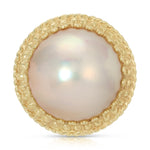 Mabe Pearl Cocktail Ring Cocktail Ring Roseark Vintage