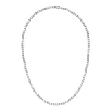 Deux Diamond Tennis Necklace, Medium Tennis Necklace Roseark Deux