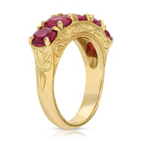 5-Stone Ruby Ring Ring Roseark Vintage