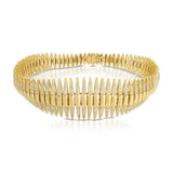 Diamond Vertebrae Bracelet Bracelet Roseark Deux   