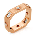 Compass Ring Stack Ring Roseark 6