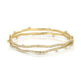 Stem & Thorne Bangle Statement Bracelet Roseark